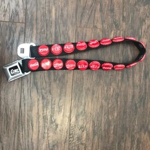 Coca Cola belt Coke Y2K seat belt black hot topic